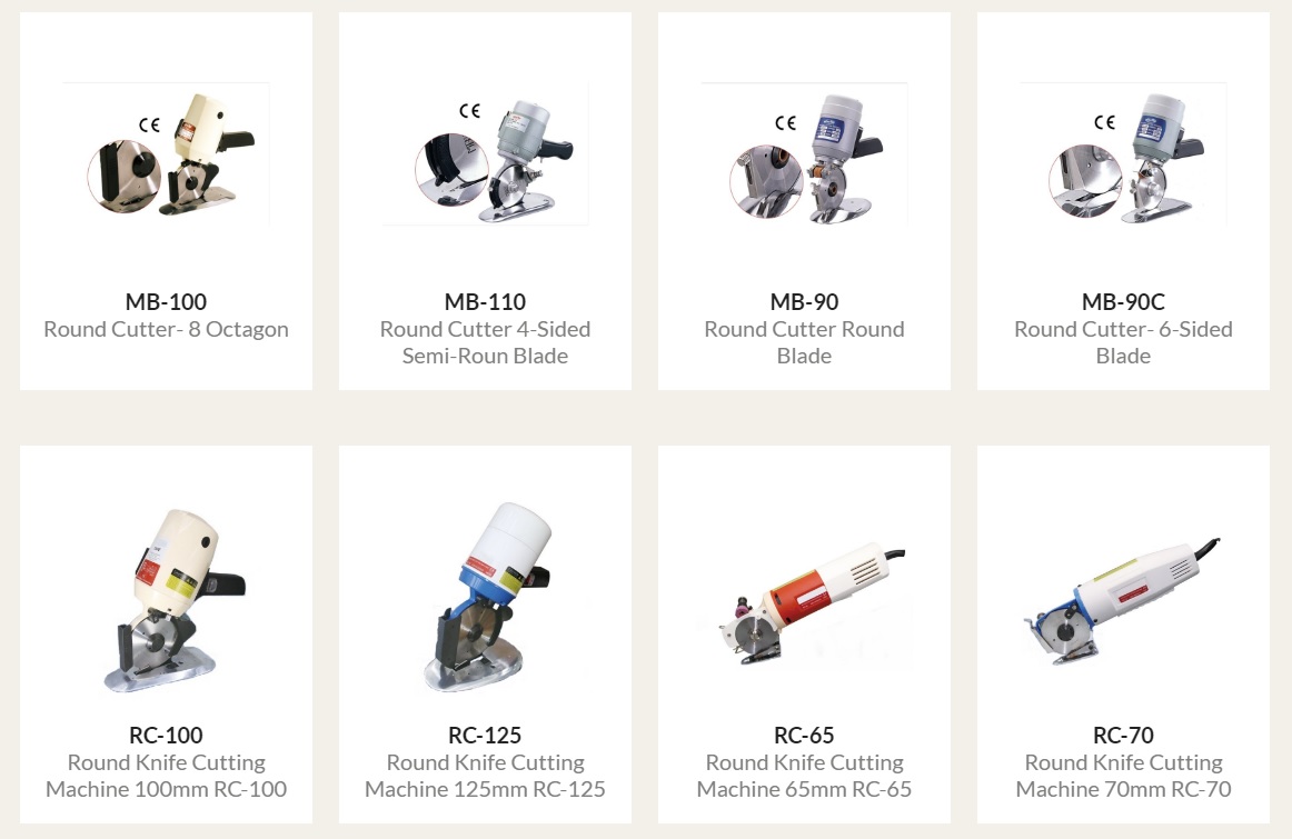 MB-100,Round Cutter- 8 Octagon,Cutting Machine,Industrial Sewing Machine,SECO CORPORATION